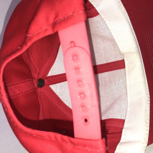 Vintage Sports Specialties  San Francisco 49ers NFL  All Red  Snapback Hat EUC!! - Picture 8 of 9